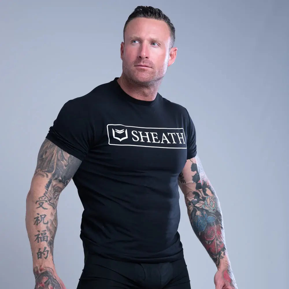 Men's Heavyweight Bamboo Workout T-Shirt - SHEATH UNDERWEAR - Flyclothing LLC