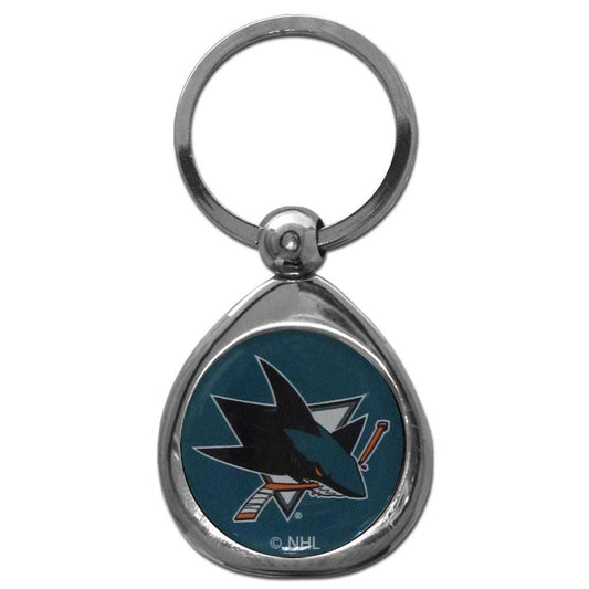 San Jose Sharks Chrome Key Chain - San Jose Sharks - Flyclothing LLC