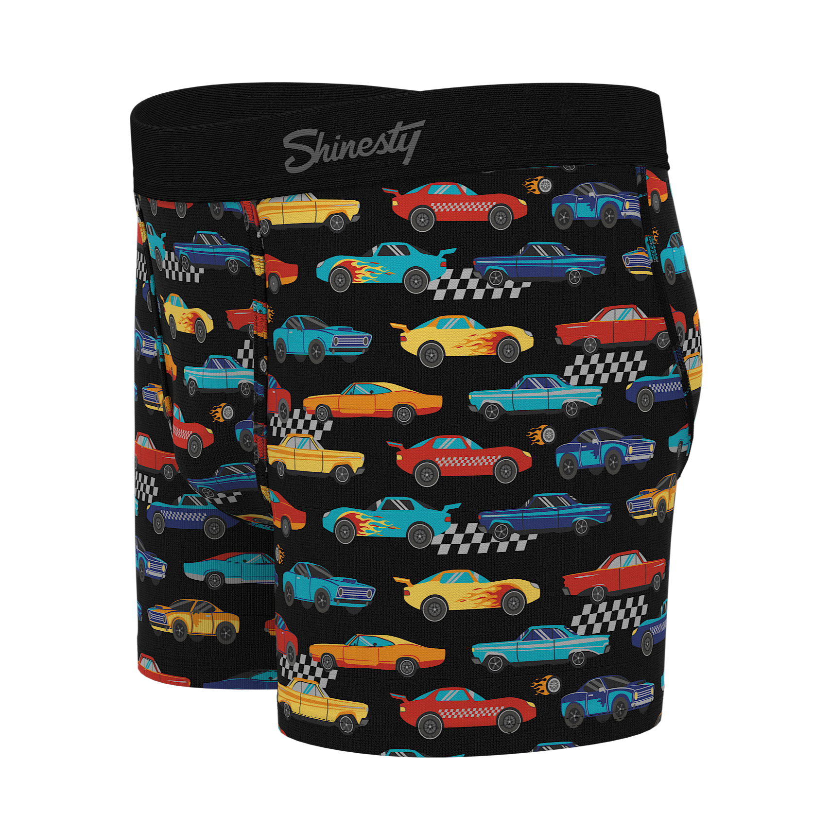 The Start Your Engines | Racecar Boy's Boxer Briefs
