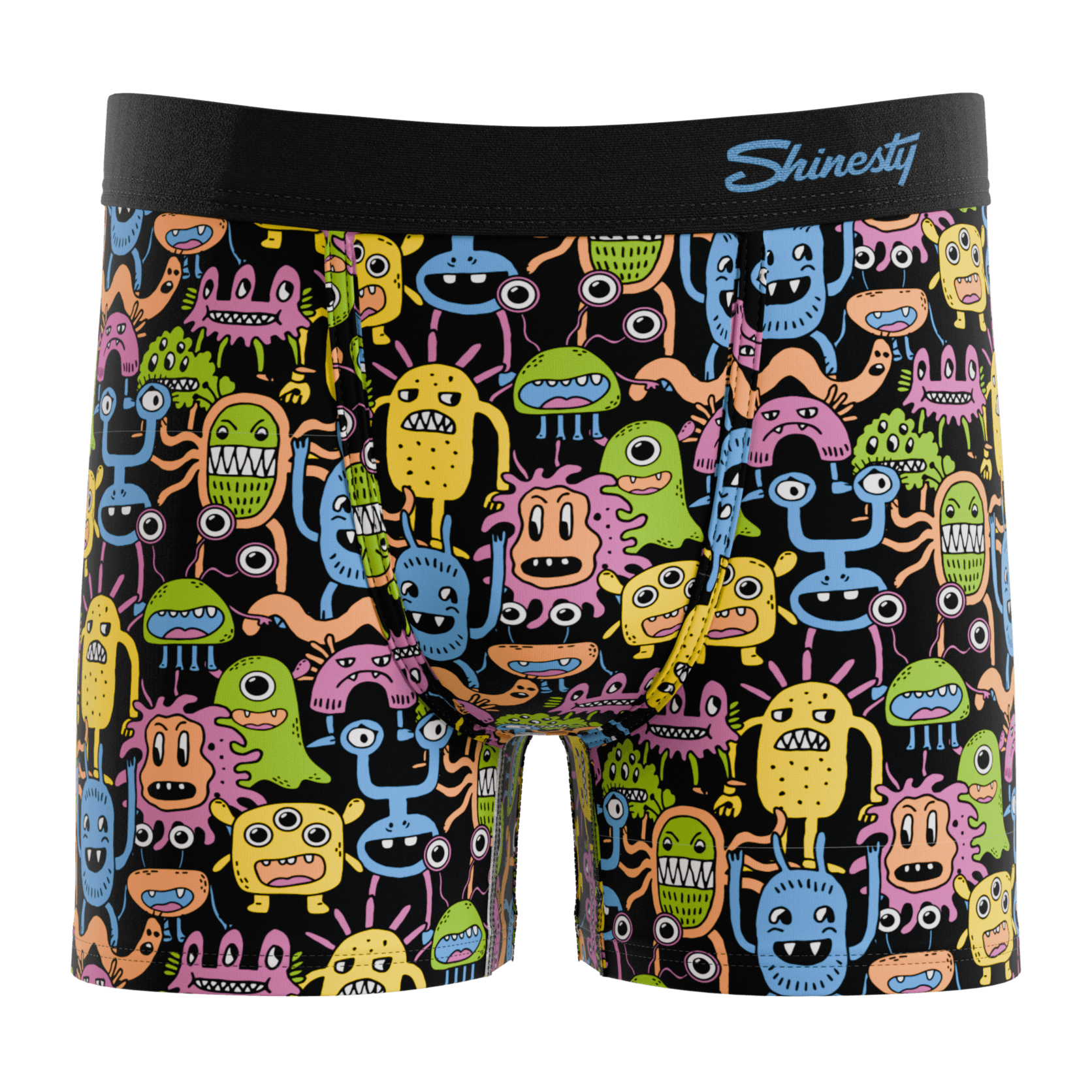 The Under The Bed | Colorful Monsters Youth Boxer Briefs - Shinesty - Flyclothing LLC