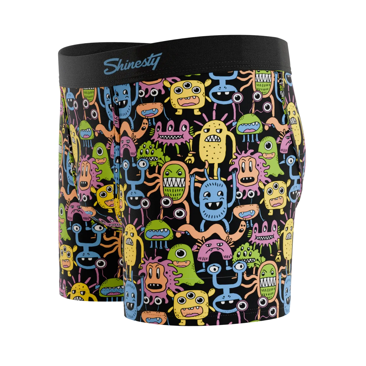 The Under The Bed | Colorful Monsters Boy's Boxer Briefs - Shinesty - Flyclothing LLC