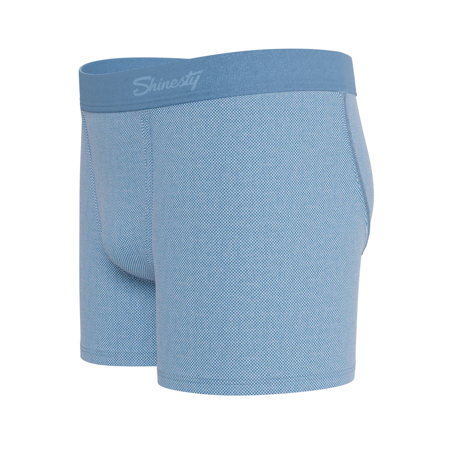 The Chambray All Day | Blue Chambray Boy's Boxer Briefs - Shinesty - Flyclothing LLC