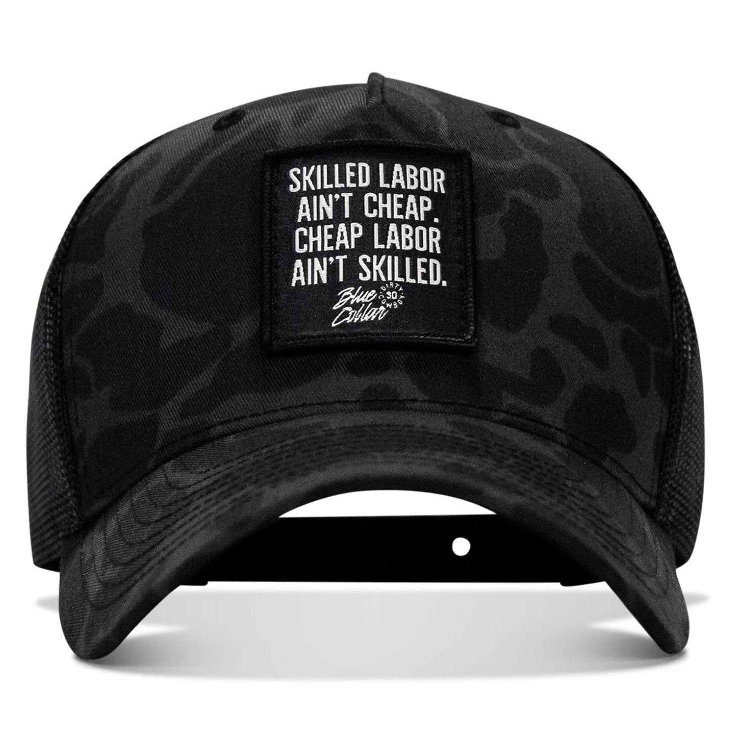 Skilled Labor Ain't Cheap Patch Snapback Hat - DIRTY COWBOY USA - Flyclothing LLC