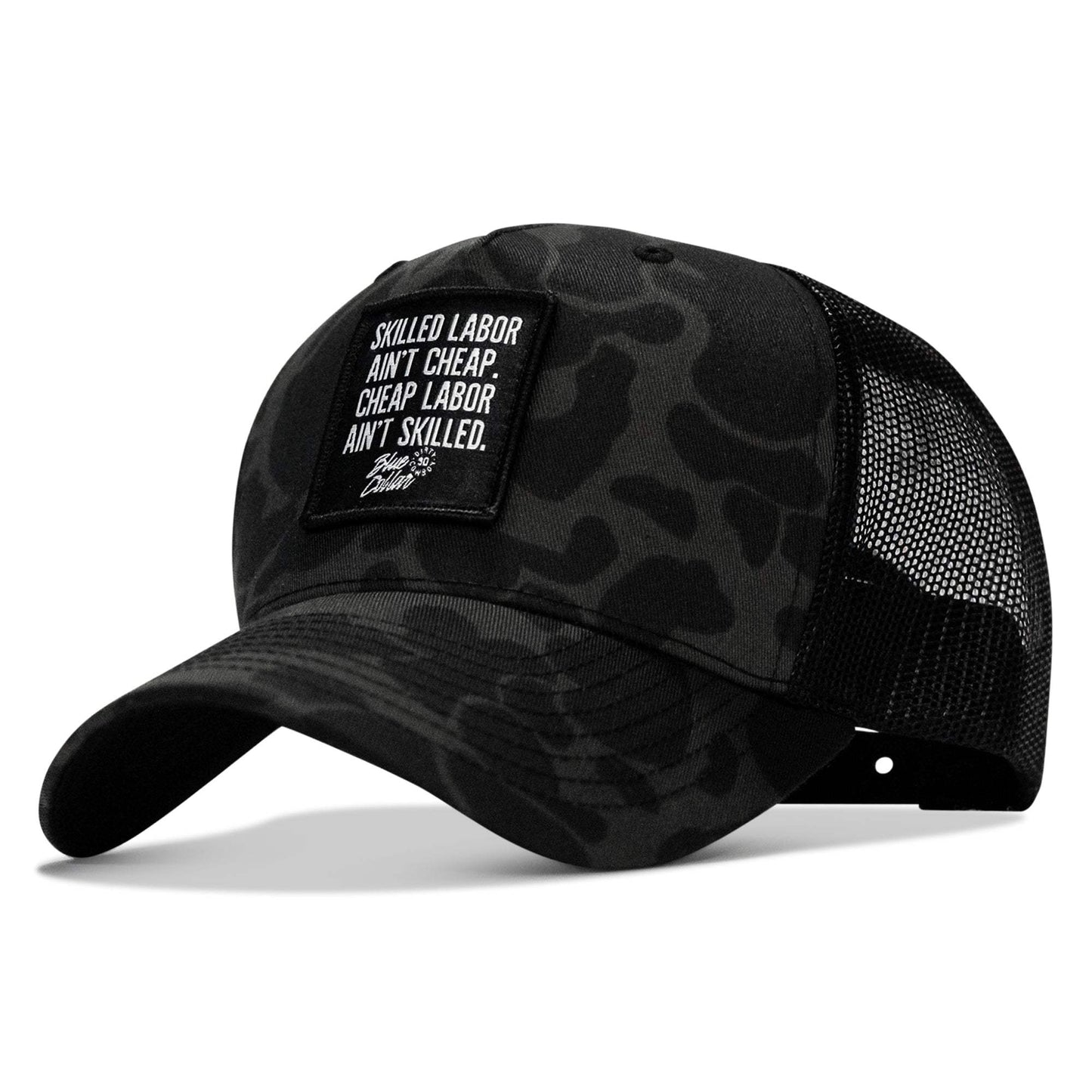 Skilled Labor Ain't Cheap Patch Snapback Hat - DIRTY COWBOY USA - Flyclothing LLC