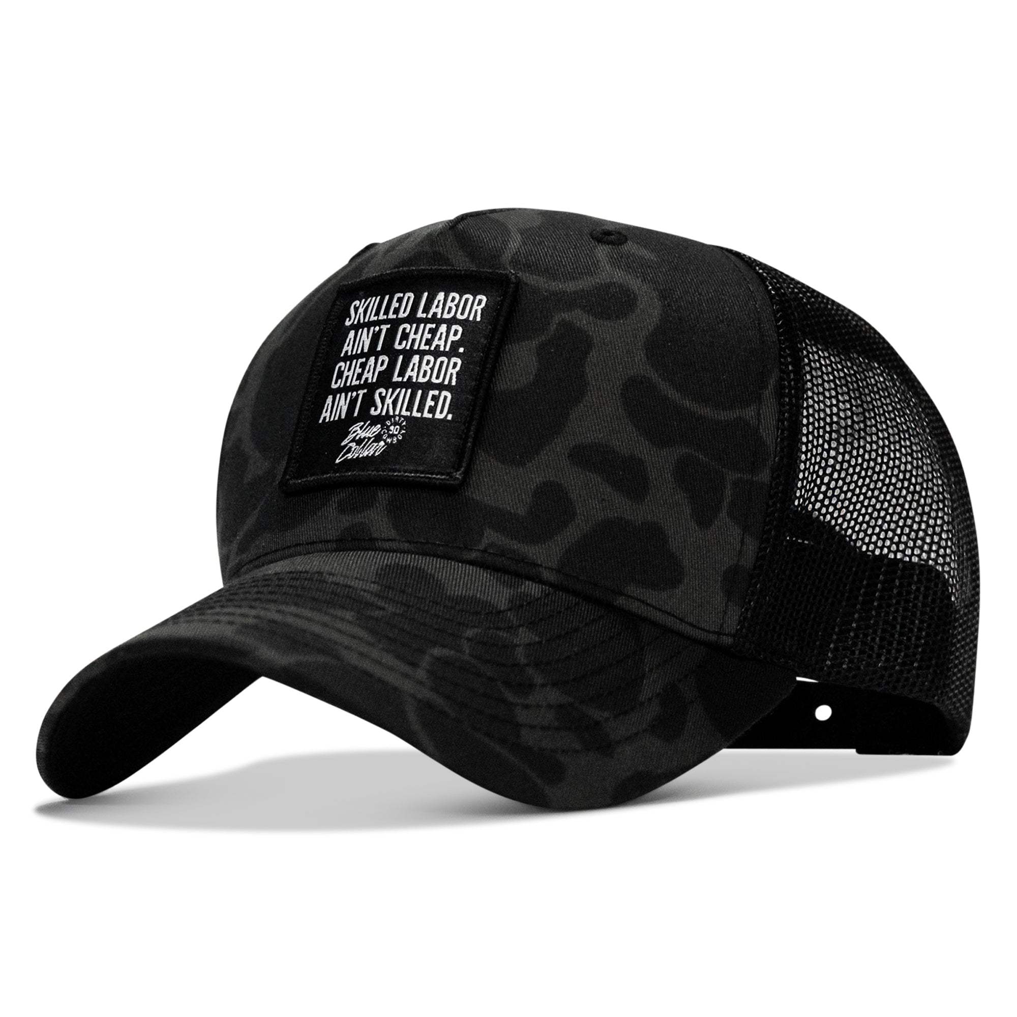Skilled Labor Ain't Cheap Patch Snapback Hat - DIRTY COWBOY USA - Flyclothing LLC