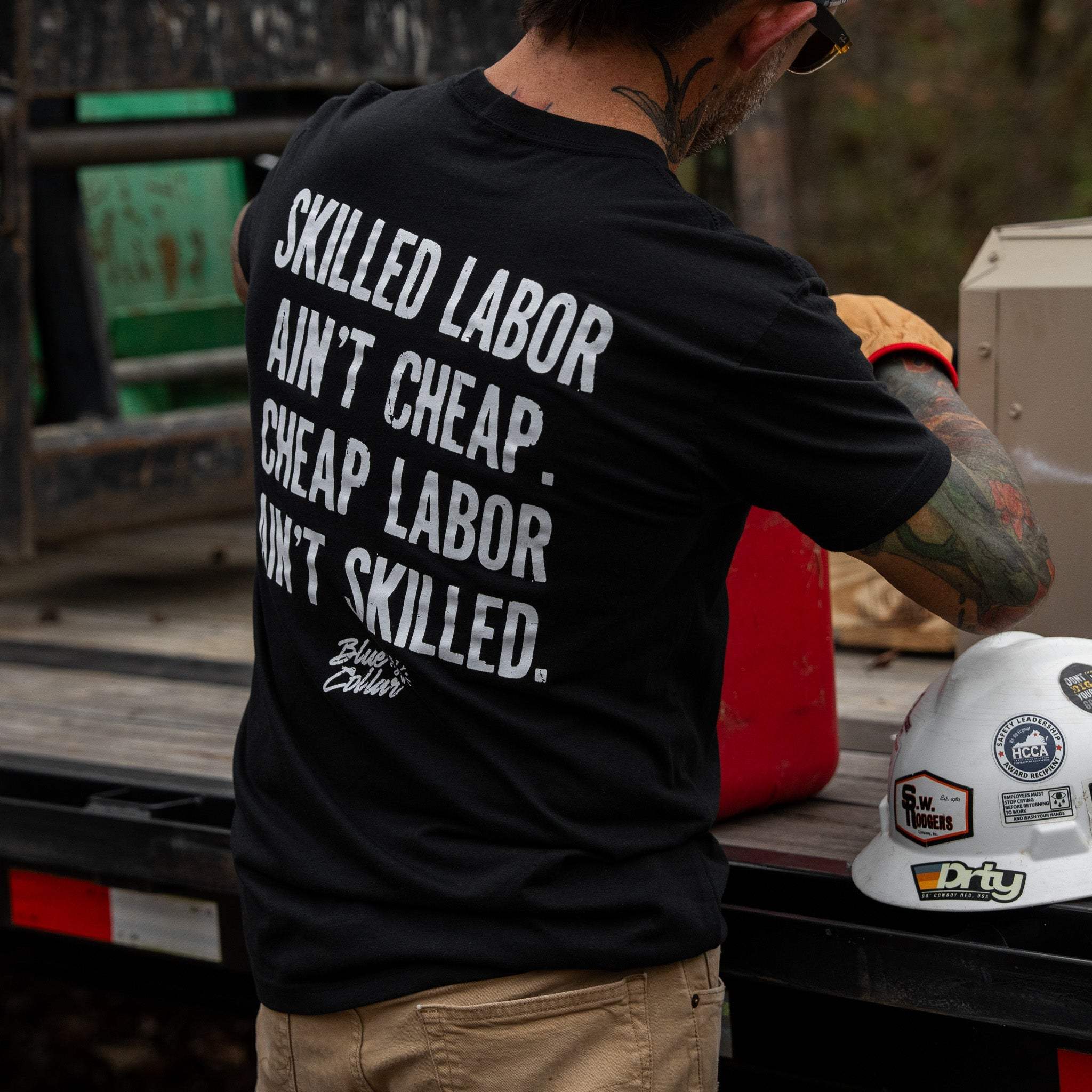 Skilled Labor Ain't Cheap Men's T-Shirt - DIRTY COWBOY USA - Flyclothing LLC