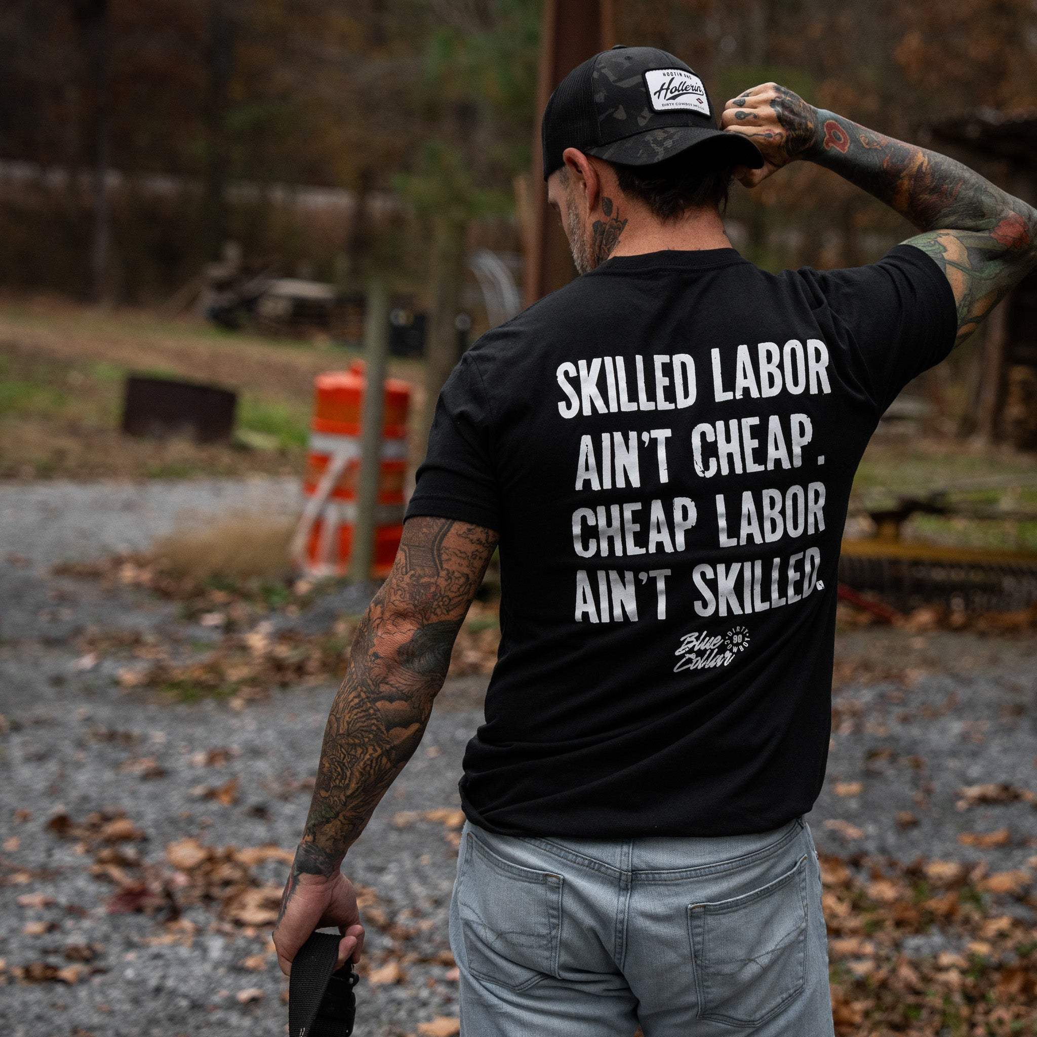Skilled Labor Ain't Cheap Men's T-Shirt - DIRTY COWBOY USA - Flyclothing LLC
