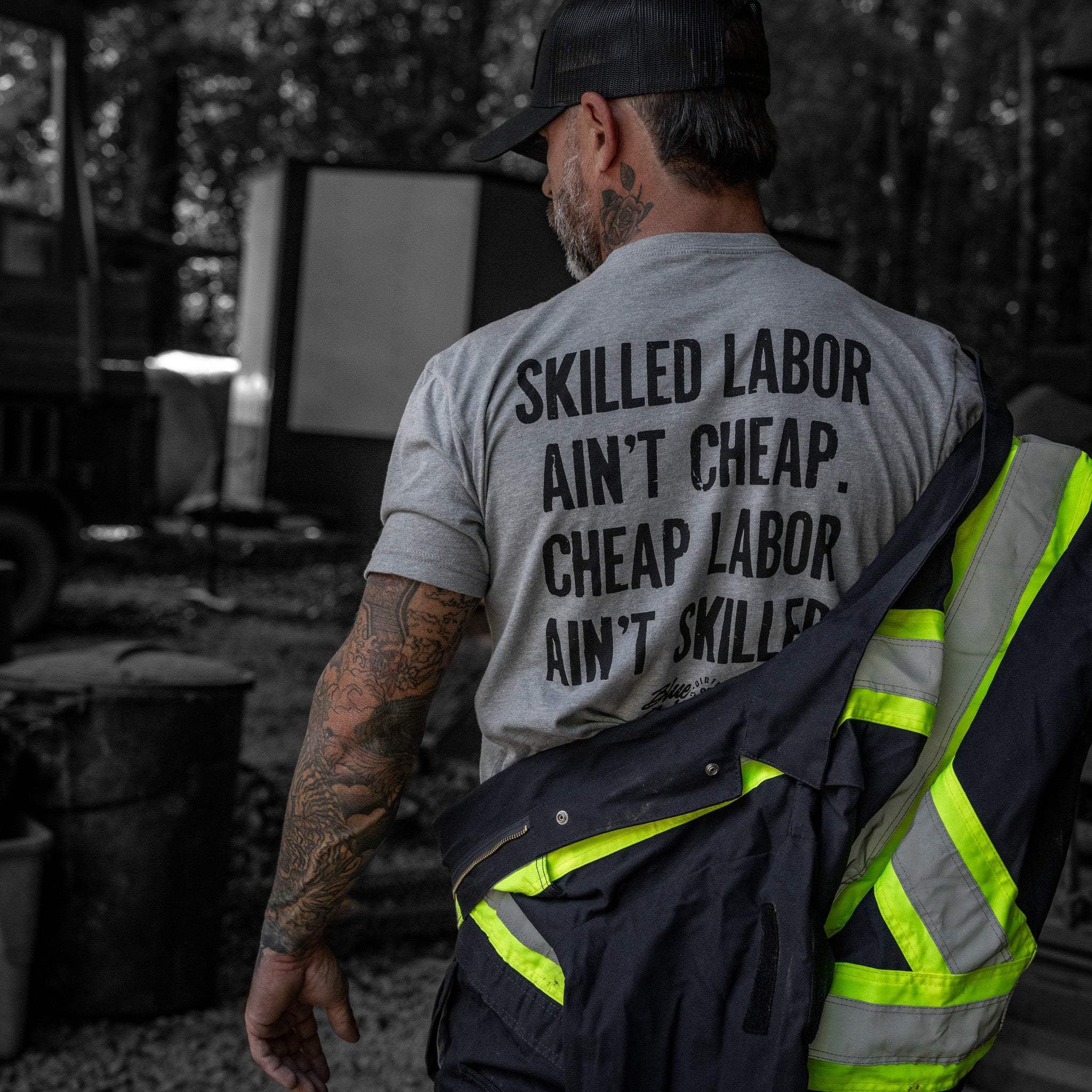 Skilled Labor Ain't Cheap Men's T-Shirt - DIRTY COWBOY USA - Flyclothing LLC