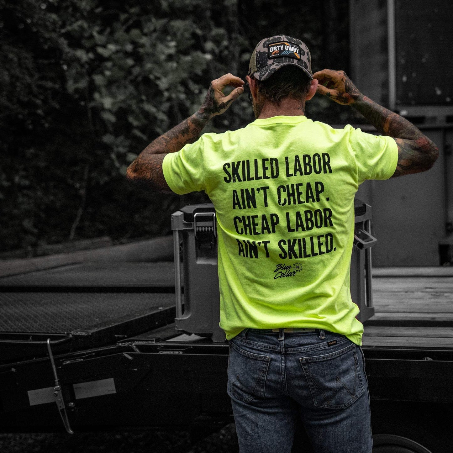 Skilled Labor Ain't Cheap Men's T-Shirt - DIRTY COWBOY USA - Flyclothing LLC