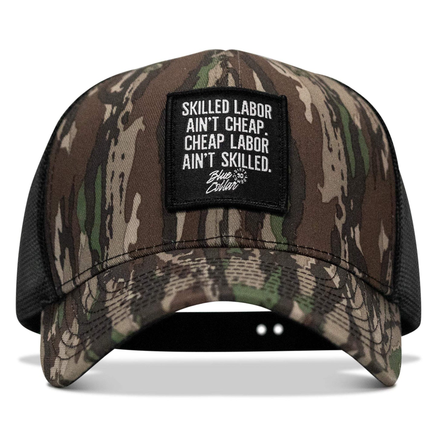 Skilled Labor Ain't Cheap Patch Snapback Hat - DIRTY COWBOY USA - Flyclothing LLC
