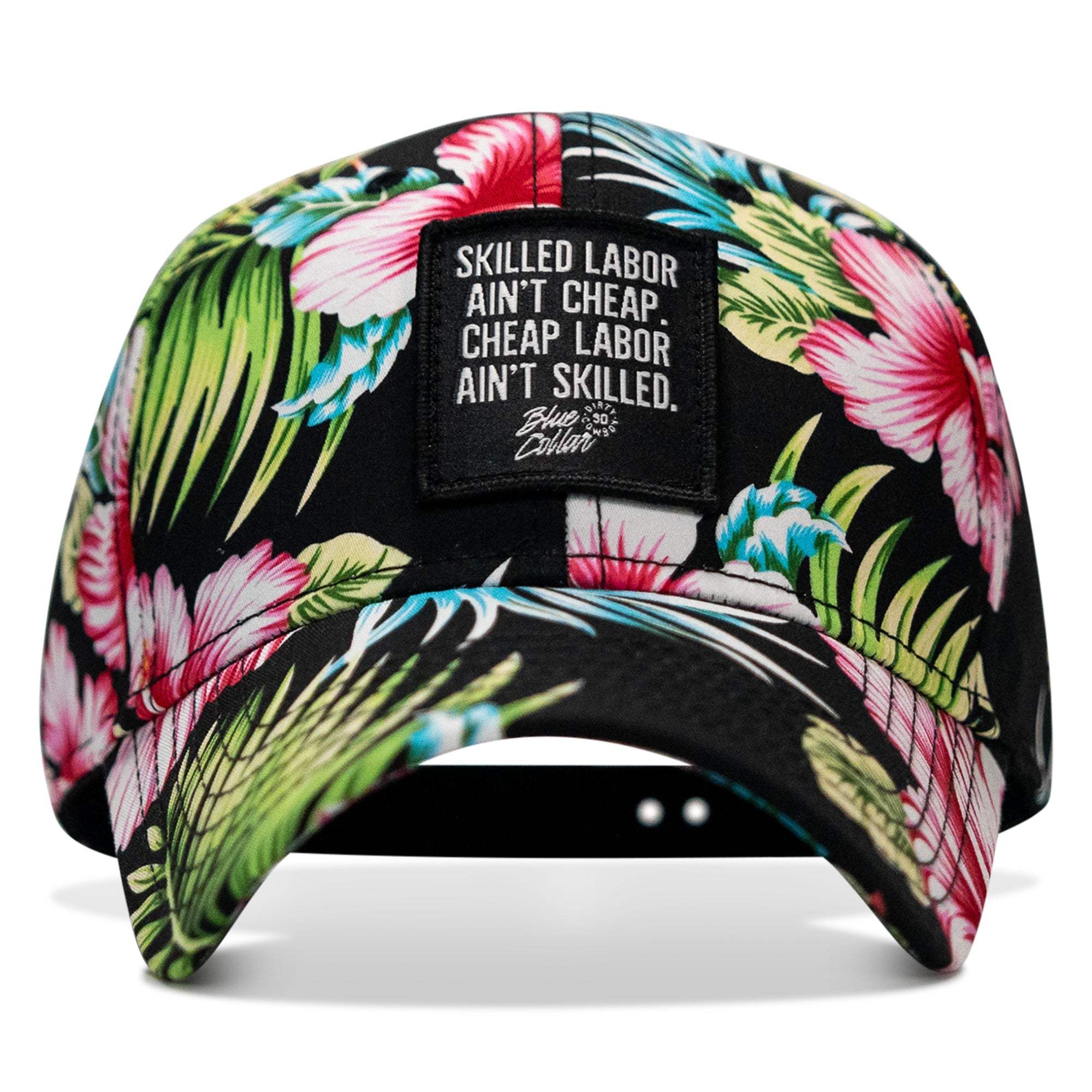 Skilled Labor Ain't Cheap Patch Snapback Hat - DIRTY COWBOY USA - Flyclothing LLC