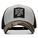 Skilled Labor Ain't Cheap Patch Snapback Hat - DIRTY COWBOY USA - Flyclothing LLC