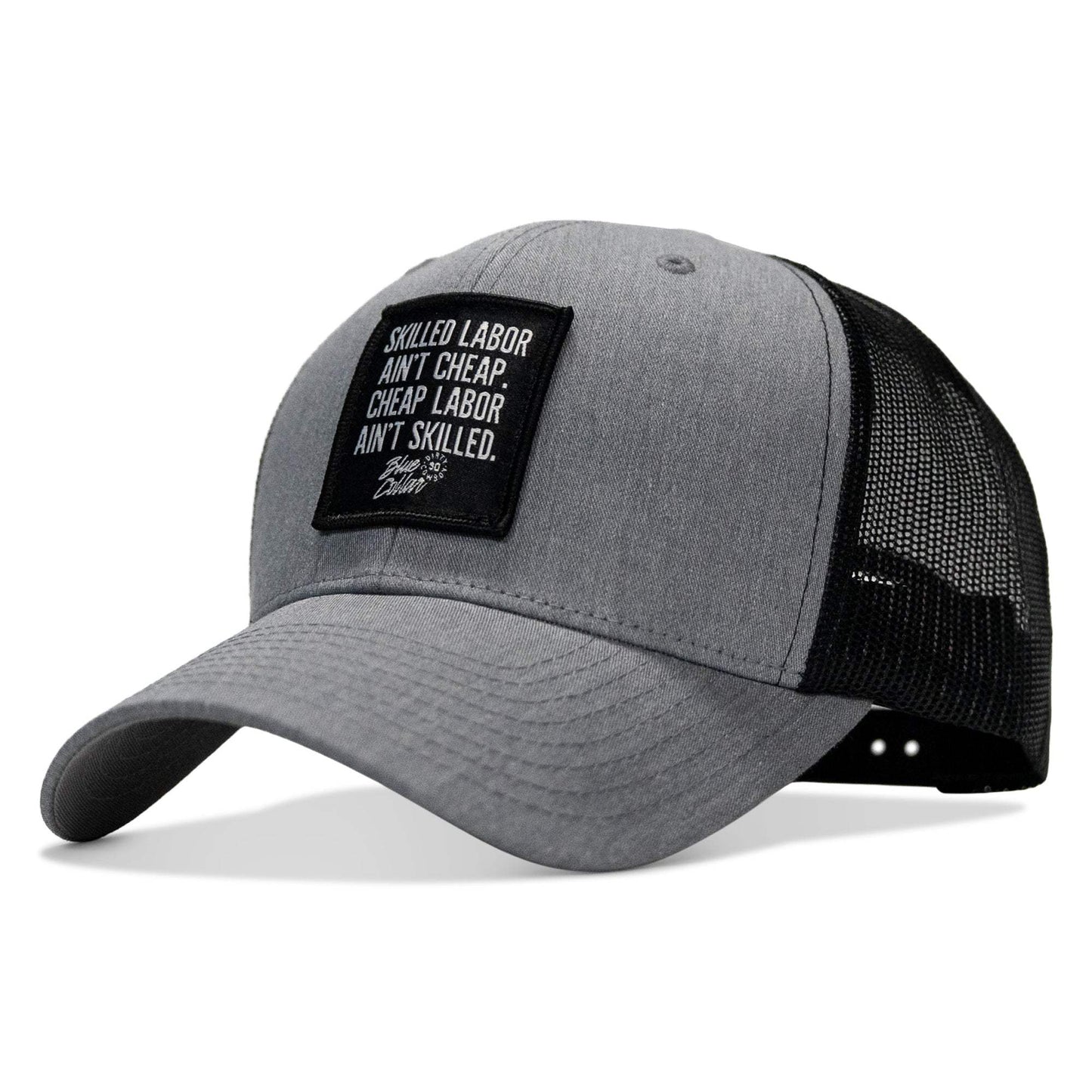 Skilled Labor Ain't Cheap Patch Snapback Hat - DIRTY COWBOY USA - Flyclothing LLC