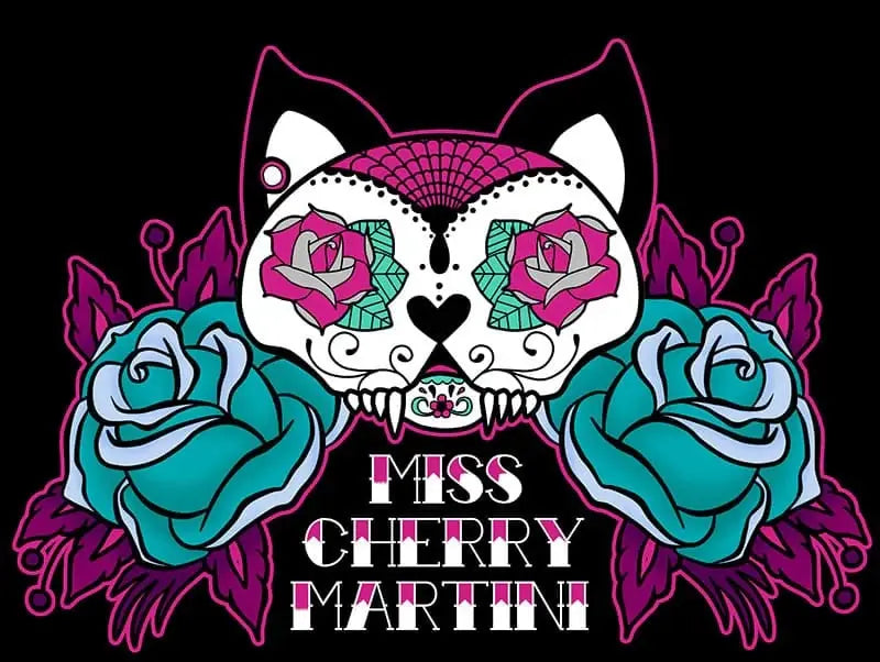 Black Market Art Company Skull Kitty Print - Black Market Art Company - Flyclothing LLC