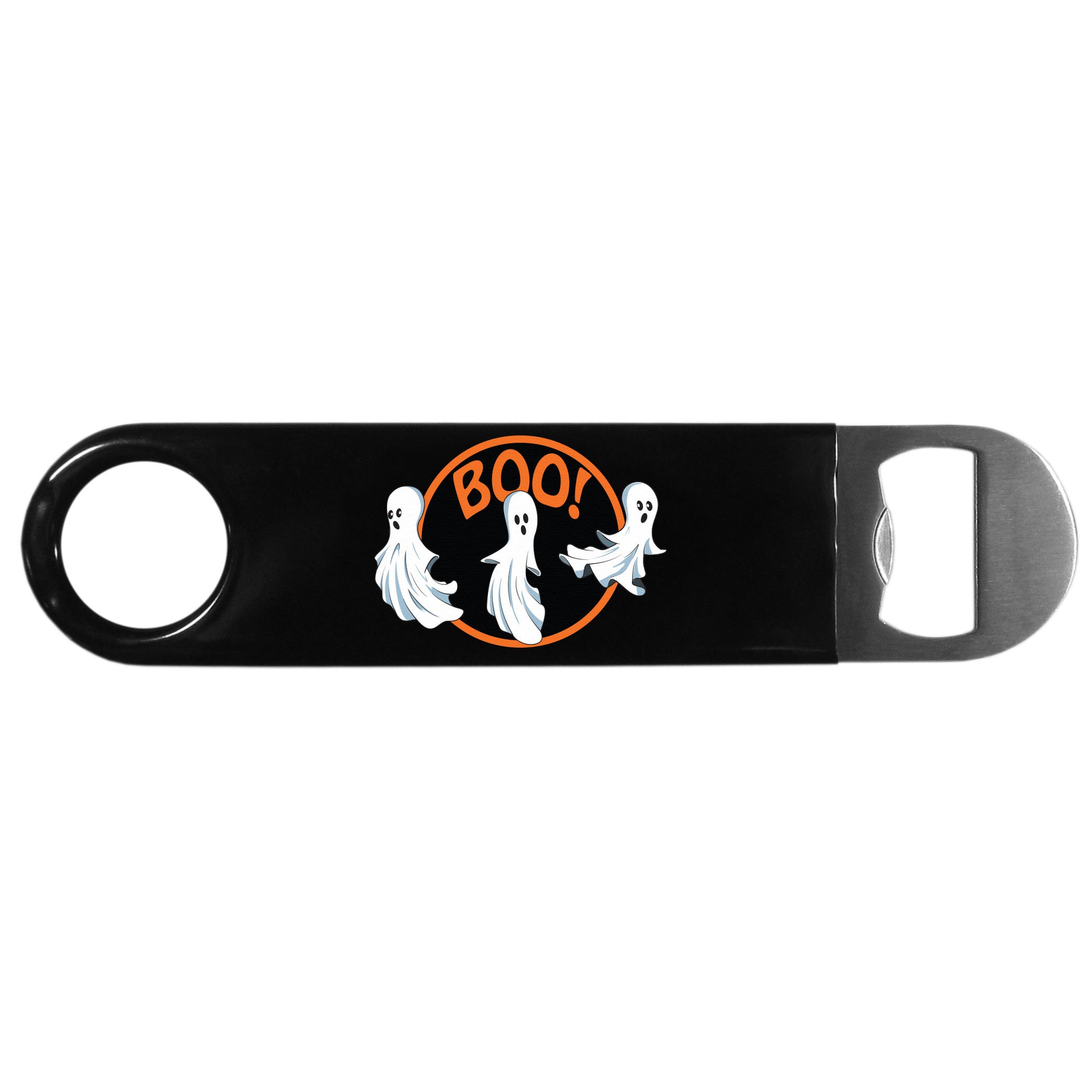 Boo! With Ghosts Long Neck Bottle Opener