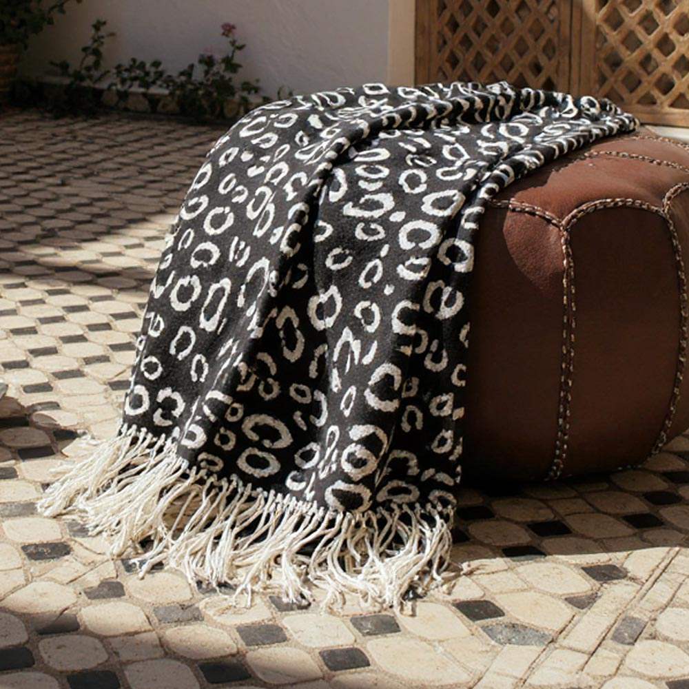 Leopard Print Pashmina Scarf Shawl - Madeline Love - Flyclothing LLC