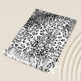 Leopard Print Pashmina Scarf Shawl - Madeline Love - Flyclothing LLC