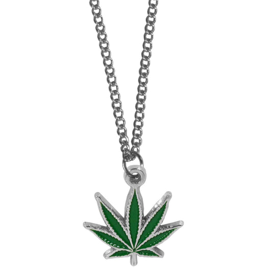 Pot Leaf Chain Necklace - Siskiyou Originals - Flyclothing LLC