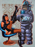 Black Market Art Company Space Cocktails Print