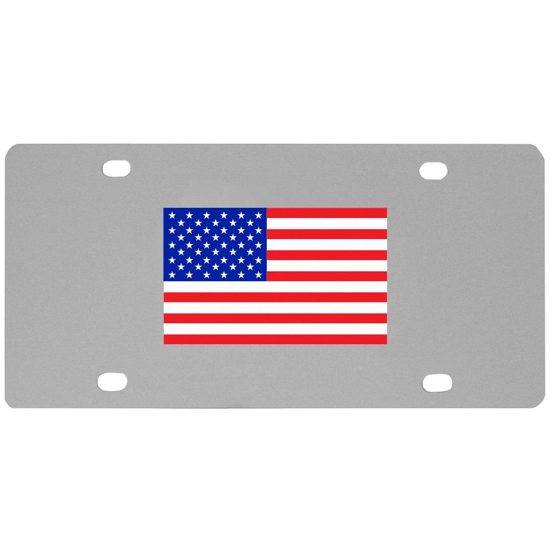 United States Flag License Plate Wall Plaque