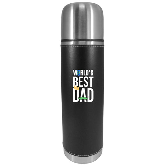 World's Best Dad Graphics Thermos - Flyclothing LLC - Flyclothing LLC