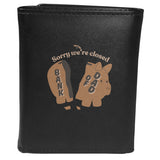 Closed Bank of Dad Tri-fold Wallet Large Logo