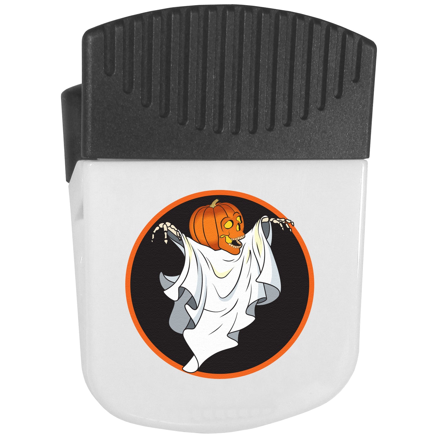 Jack O'lantern Ghost Chip Clip Magnet