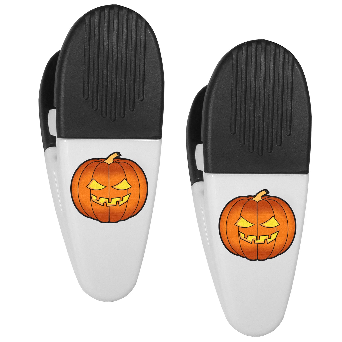 Jack O'lantern Mini Chip Clip Magnets, 2 pk