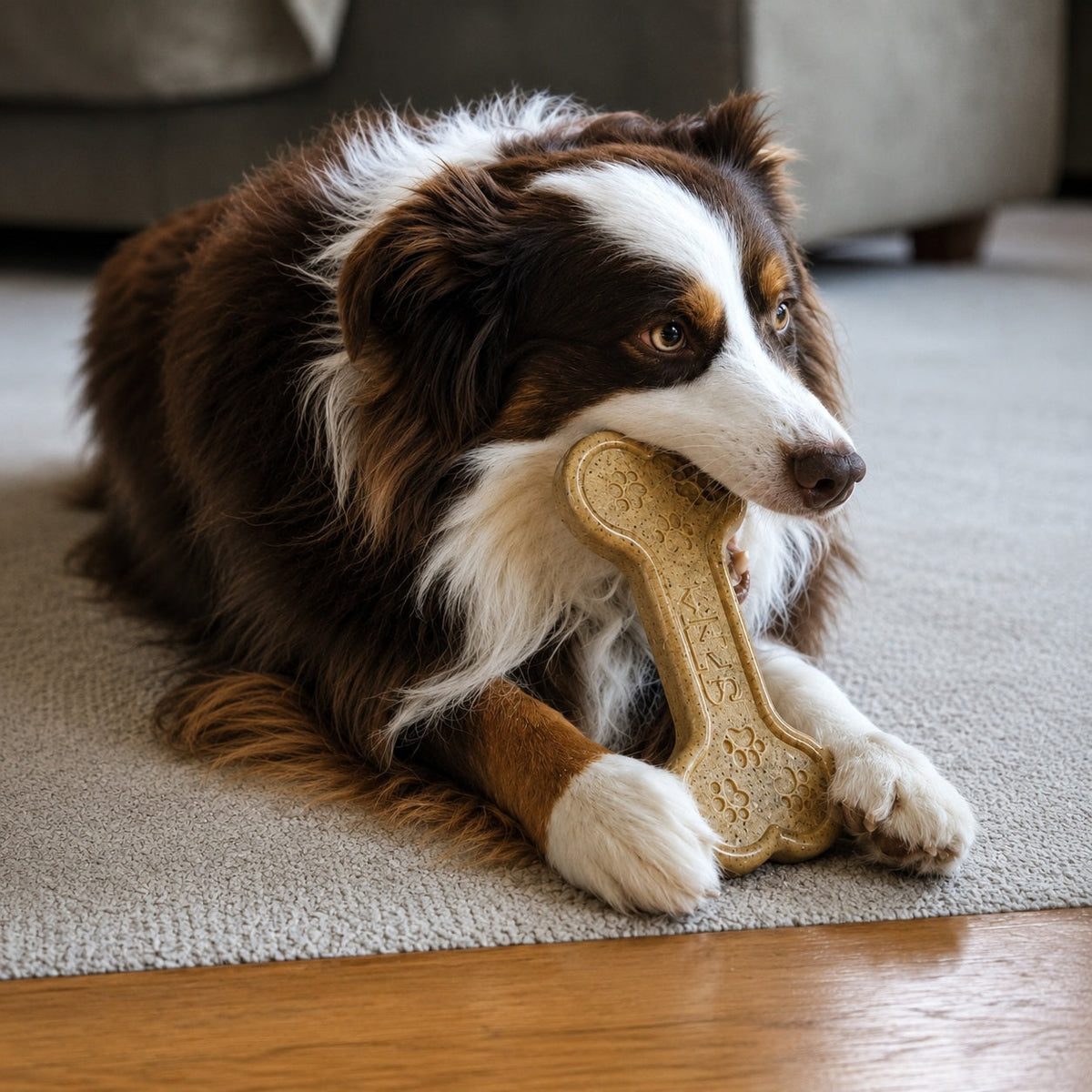 Bone eChew Ultra Durable Nylon Dog Chew Toy for Aggressive Chewers | USA Made - SodaPup/True Dogs, LLC - Flyclothing LLC