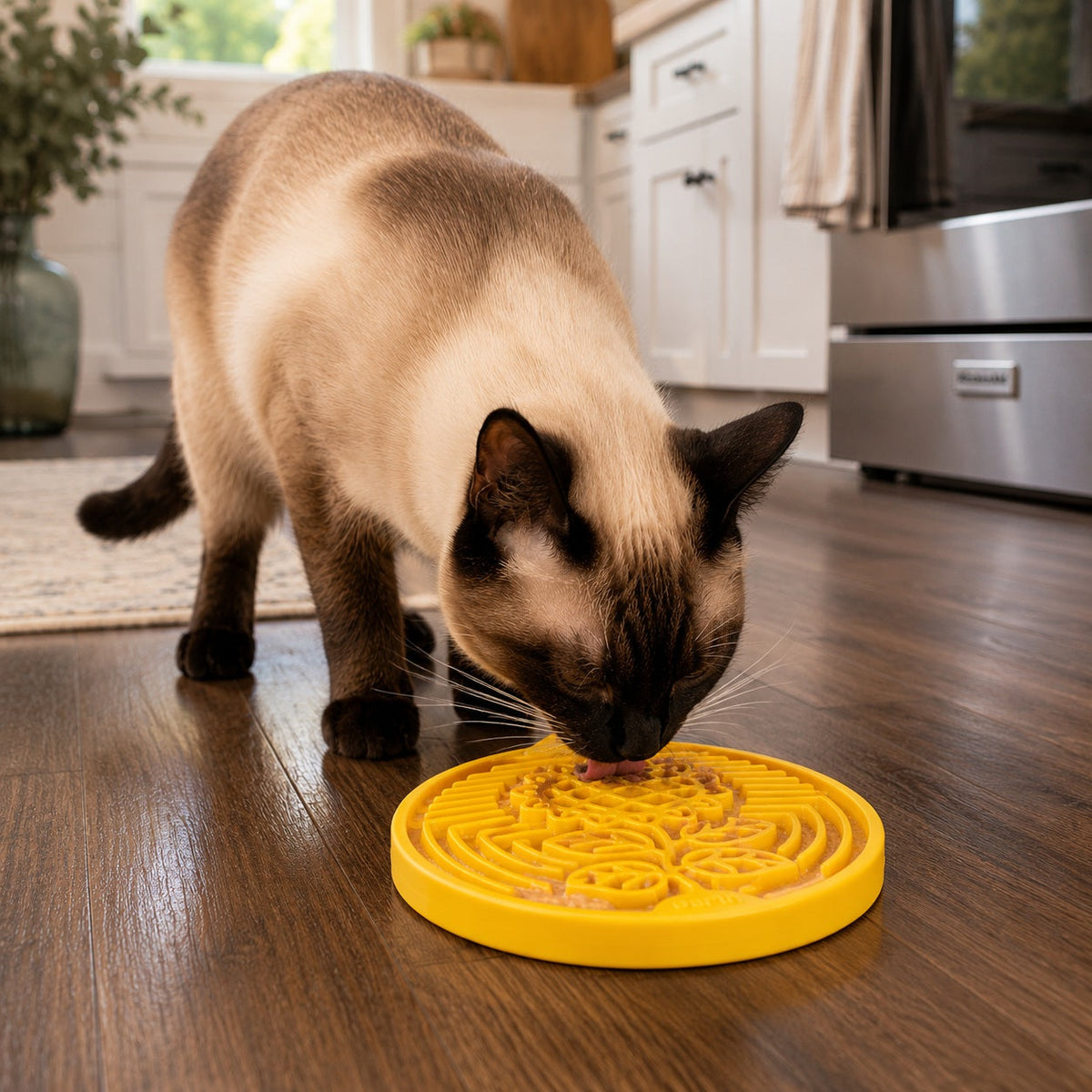 Earth eCoin Nylon Lick Mat for Dogs | USA Made Enrichment Toy | SodaPup - SodaPup/True Dogs, LLC - Flyclothing LLC