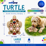 Turtle Nylon Chew Toy - Ultra-Durable Enrichment Toy for Power Chewers USA - SodaPup/True Dogs, LLC - Flyclothing LLC
