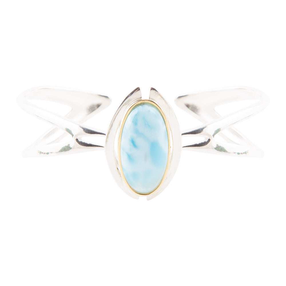 Shine Bright Larimar Cuff Bracelet - Barse Jewelry - Flyclothing LLC
