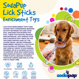 eStick Hand-Held Dog Enrichment Target Training Toy - Interactive Lick Stick | USA Made - SodaPup/True Dogs, LLC - Flyclothing LLC