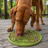 Camp eMat - Enrichment Lick Mat For Dogs and Cats - with Suction Cups | Retro Van Design | USA Made - SodaPup/True Dogs, LLC - Flyclothing LLC