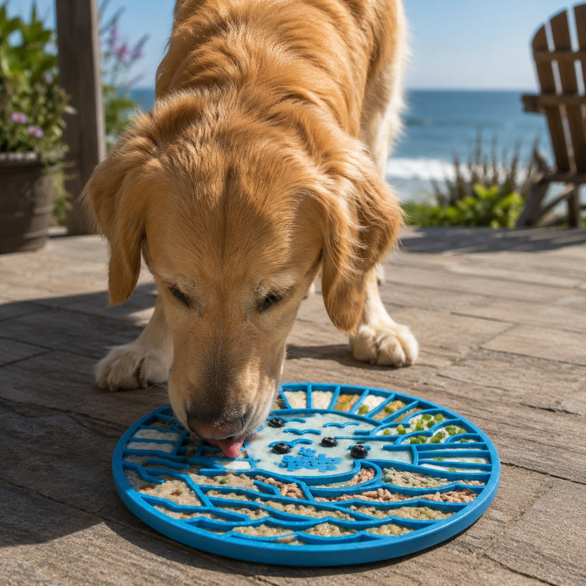 Lighthouse eMat - Enrichment Lick Mat For Dogs and Cats - With Suction Cups | USA Made - SodaPup/True Dogs, LLC - Flyclothing LLC