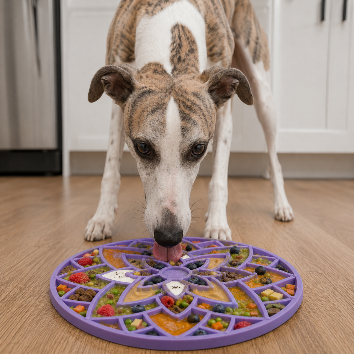 Lotus Design emat - Enrichment Lick Mat For Dogs and Cats - With Suction Cups | USA Made - SodaPup/True Dogs, LLC - Flyclothing LLC