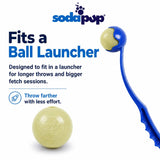 Glow in the Dark Glitter Ball 2-Pack Dog Toy | Soft PUP-X Rubber Floating Fetch Ball with Treat Dispenser | USA Made - SodaPup/True Dogs, LLC - Flyclothing LLC