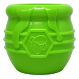 Honey Pot Dog eCup Treat Dispenser | Durable PUP-X Rubber Enrichment Toy | USA Made - Limited Edition Apple Green - SodaPup/True Dogs, LLC - Flyclothing LLC