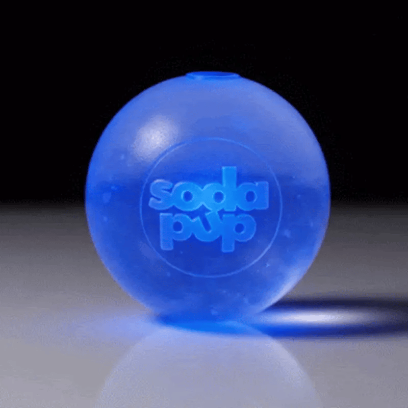 Strobe Ball Light-Up Dog Toy - Durable Floating Chew Ball | Made in USA - SodaPup/True Dogs, LLC - Flyclothing LLC