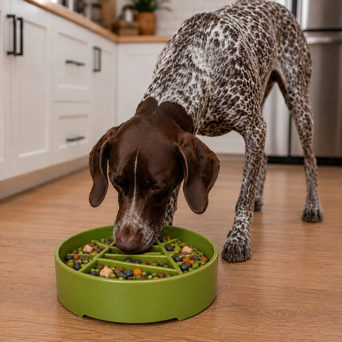 Pine Tree Christmas eBowl Deep Slow Feeder Dog Bowl for Enrichment | USA Made - SodaPup/True Dogs, LLC - Flyclothing LLC