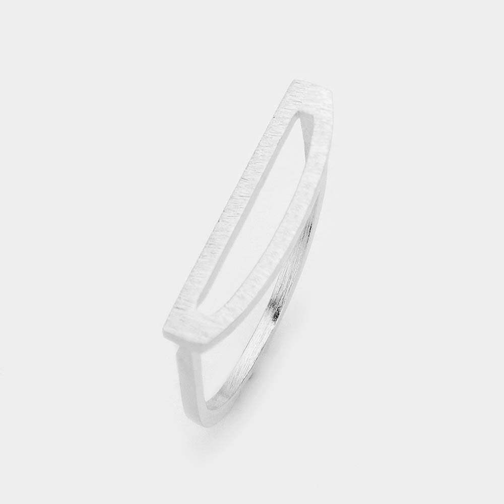 -D- Initial Monogram Brass Metal Ring - Madeline Love - Flyclothing LLC