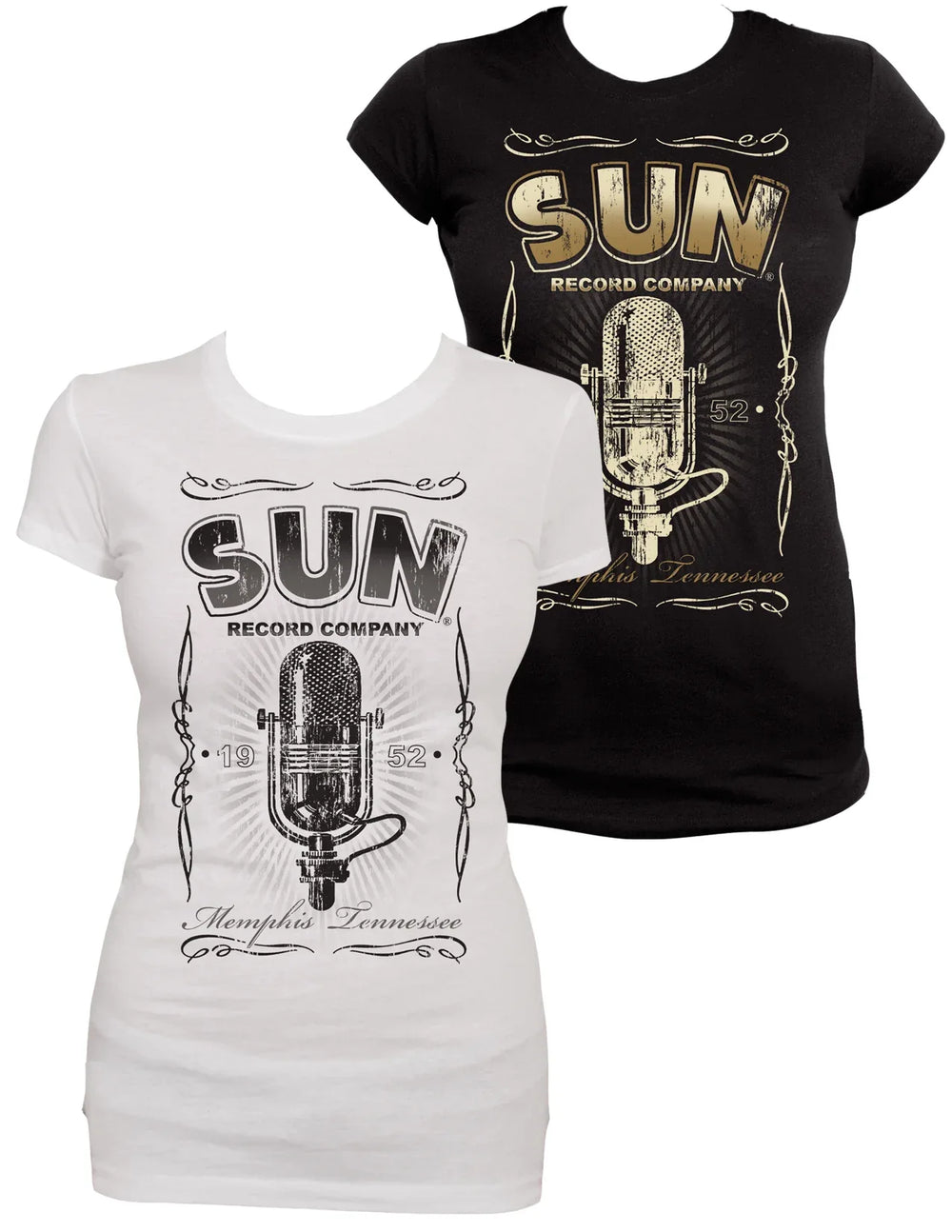 Sun Records Mic Tee - Sun Records - Flyclothing LLC