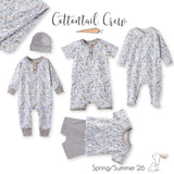 Cottontail Crew Soft Bamboo Easter Zipper Romper for Baby - Tesa Babe - Flyclothing LLC