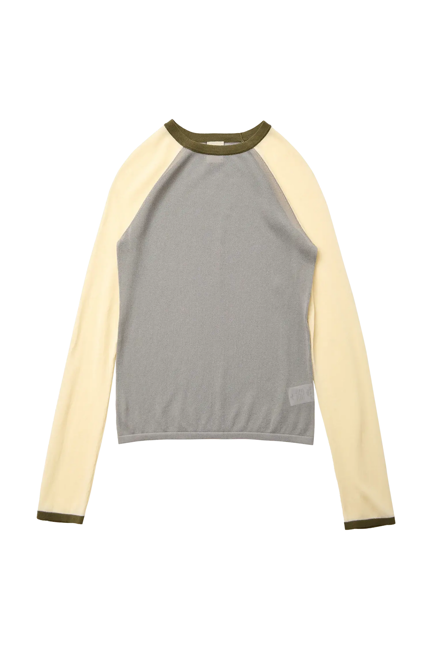 MIRINAE RAGLAN TOP IN MATCHA MEL