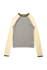 MIRINAE RAGLAN TOP IN MATCHA MEL