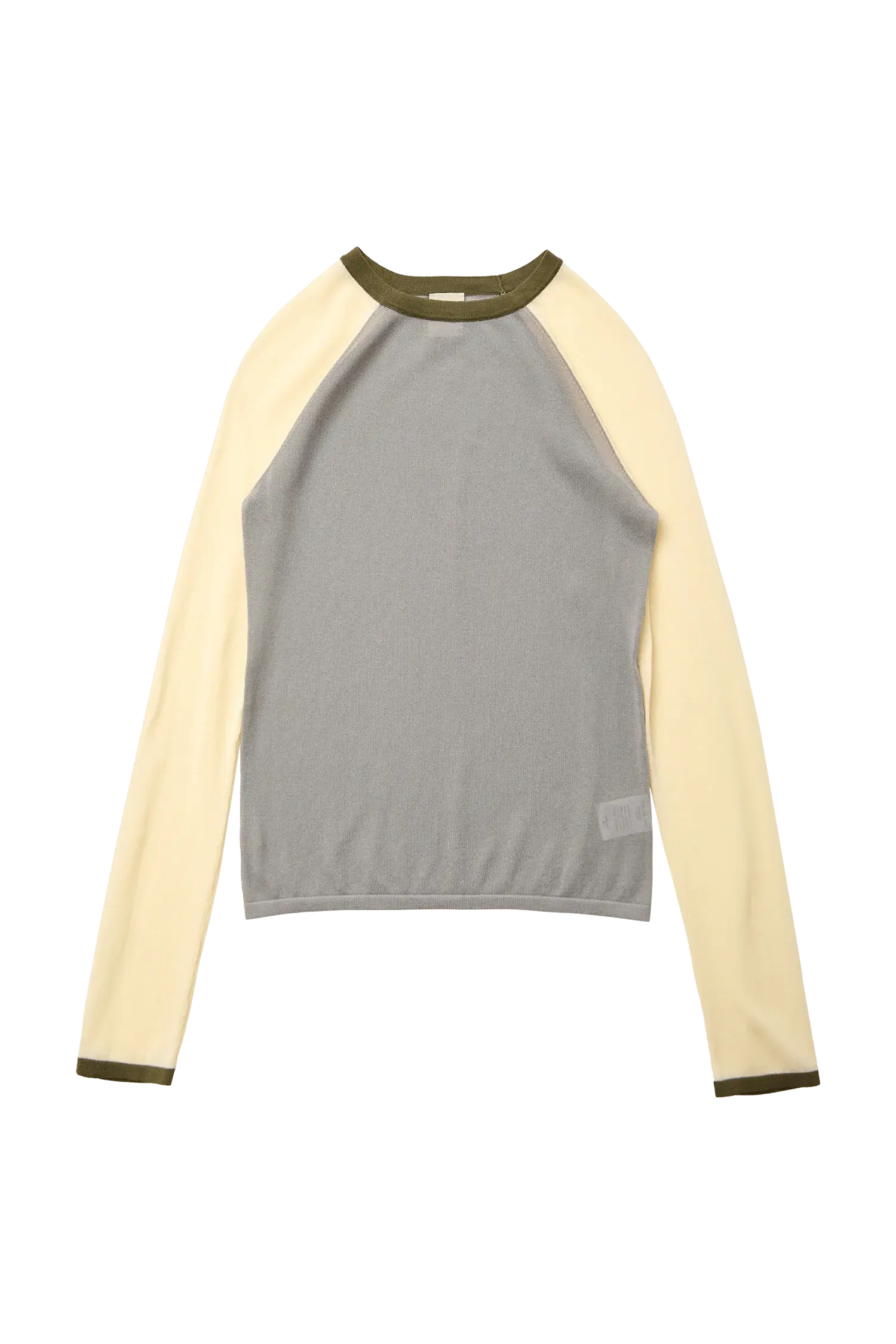 MIRINAE RAGLAN TOP IN MATCHA MEL