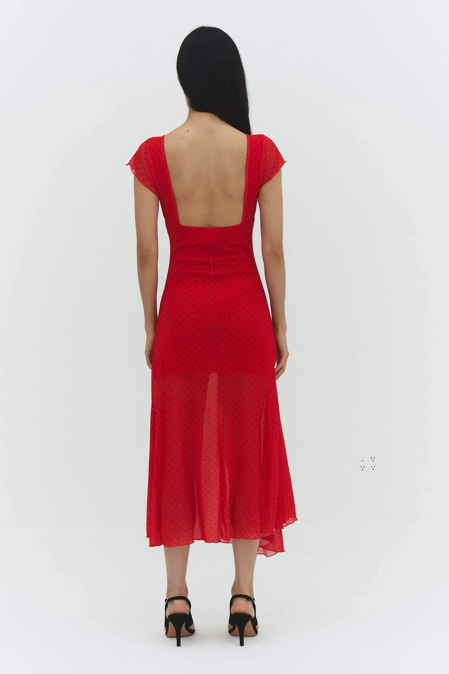 VALENTINA DRESS IN RED - findmenowthelabel - Flyclothing LLC