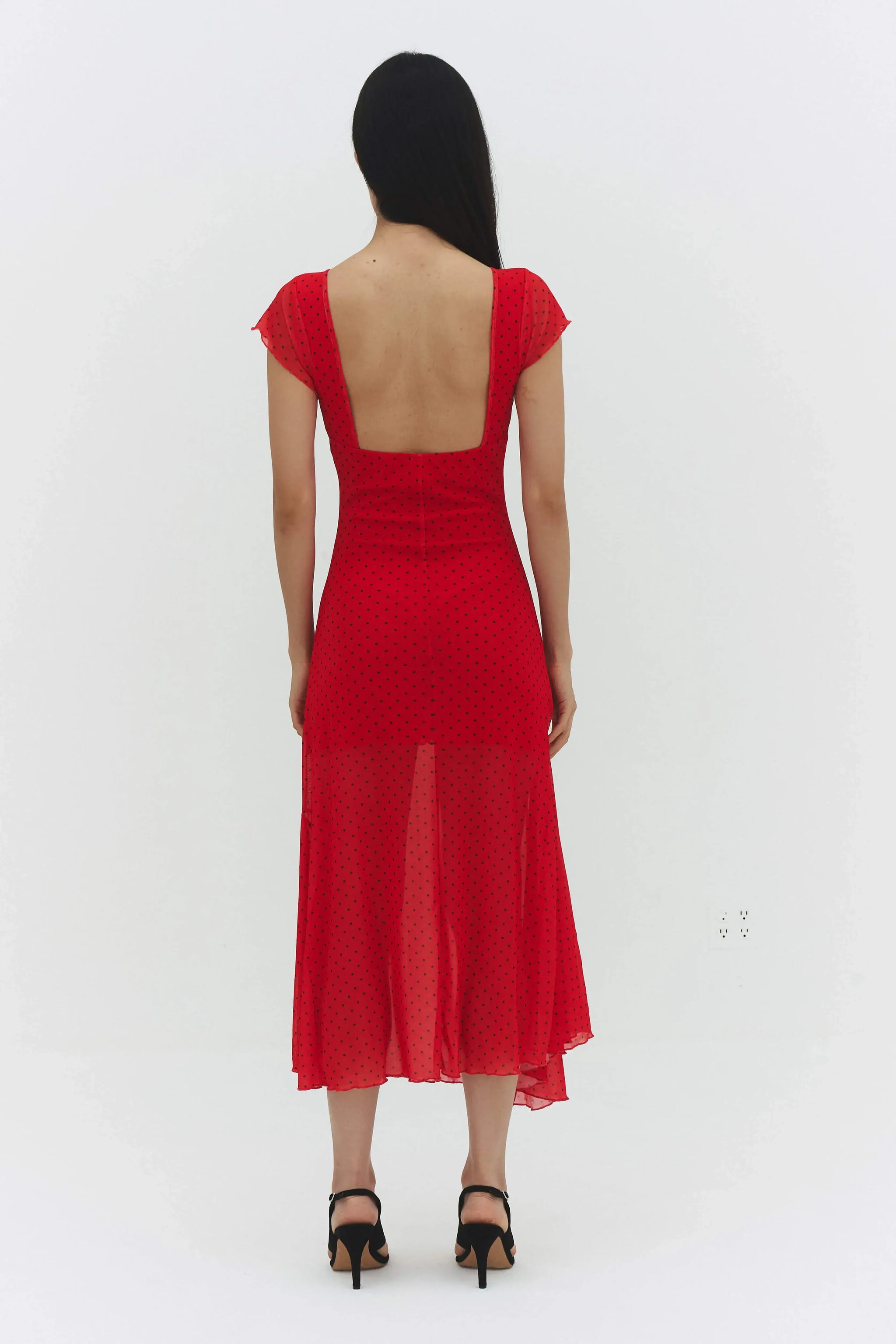 VALENTINA DRESS IN RED - findmenowthelabel - Flyclothing LLC