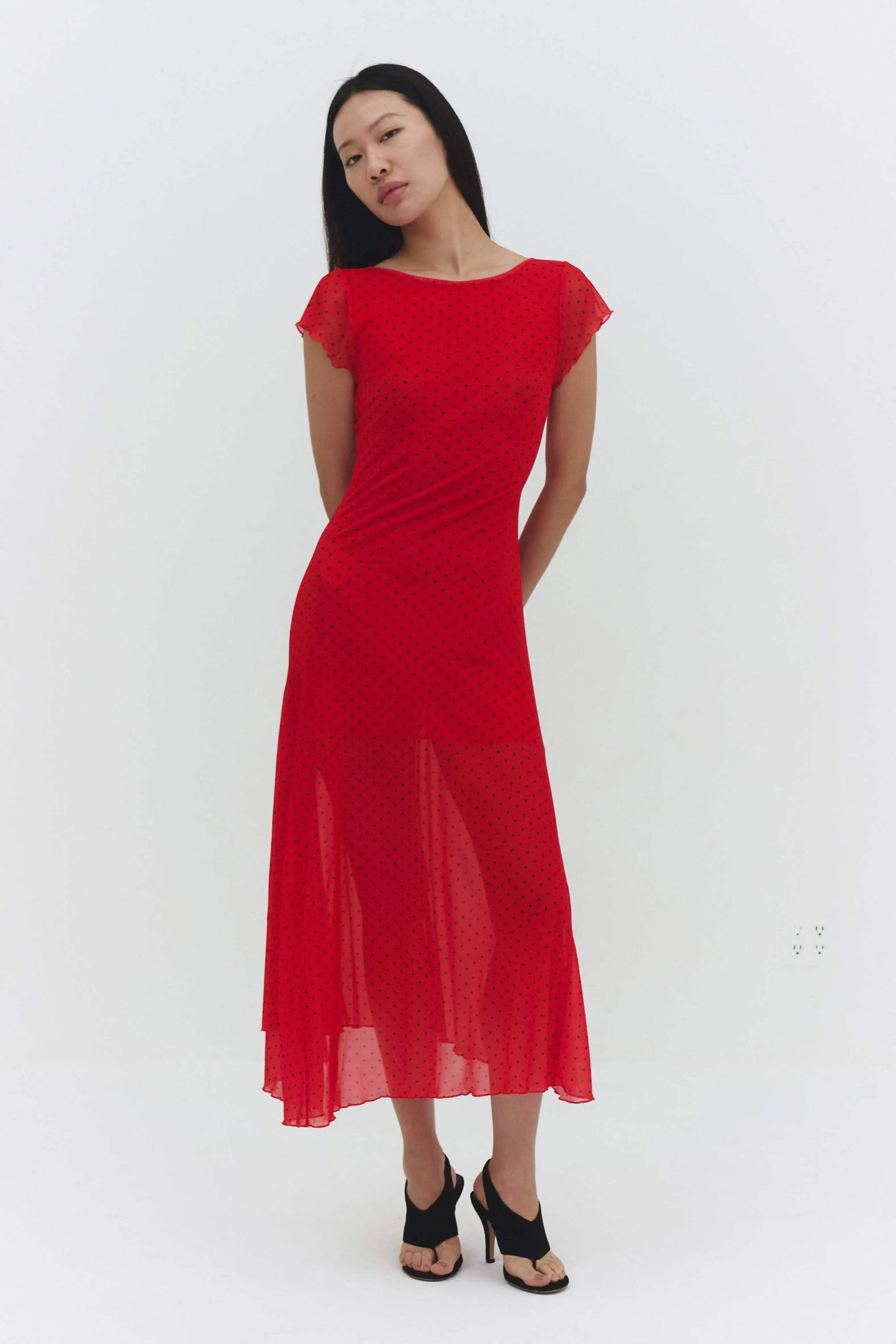 VALENTINA DRESS IN RED - findmenowthelabel - Flyclothing LLC