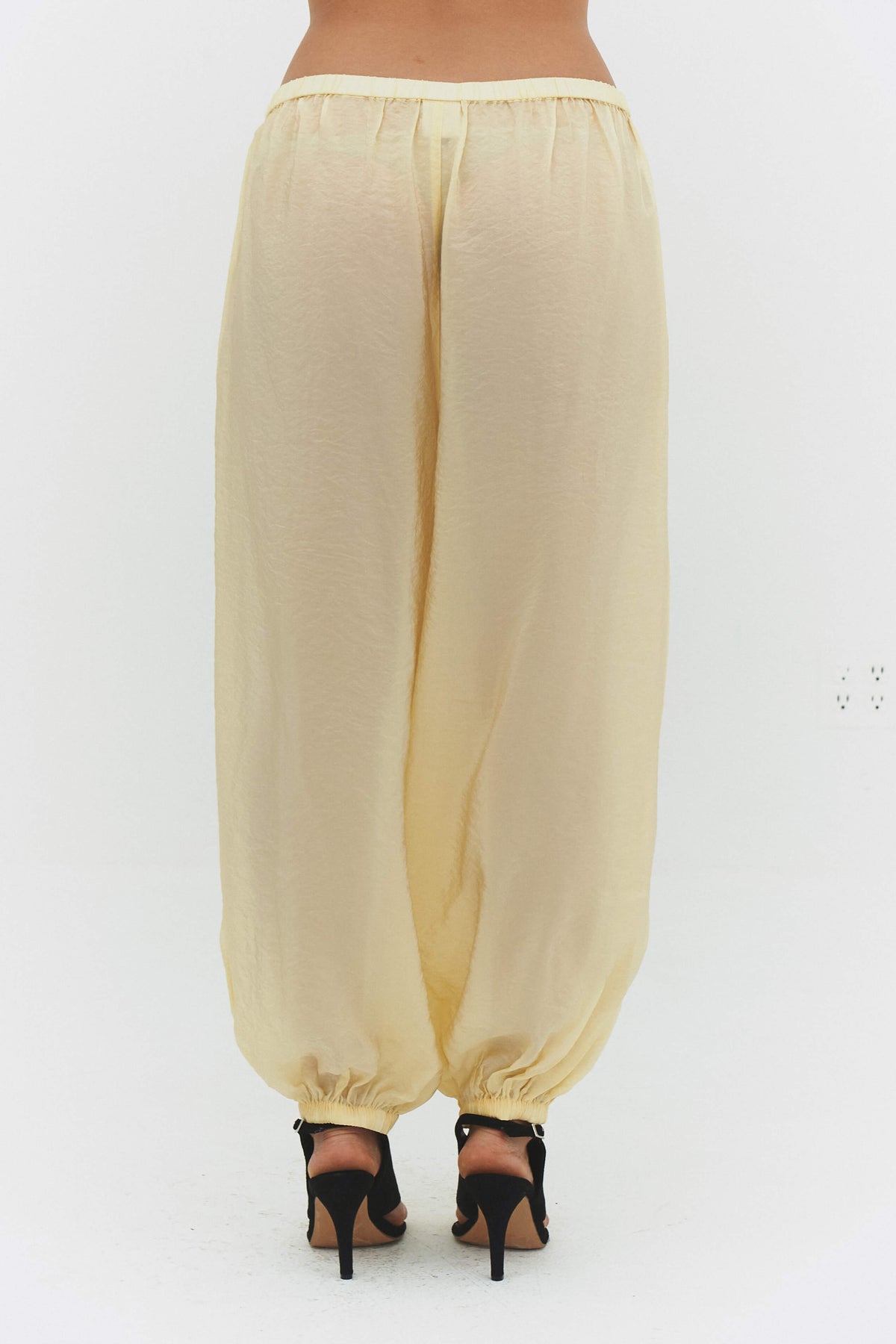 ZORA VOILE PANT IN BUTTER - findmenowthelabel - Flyclothing LLC